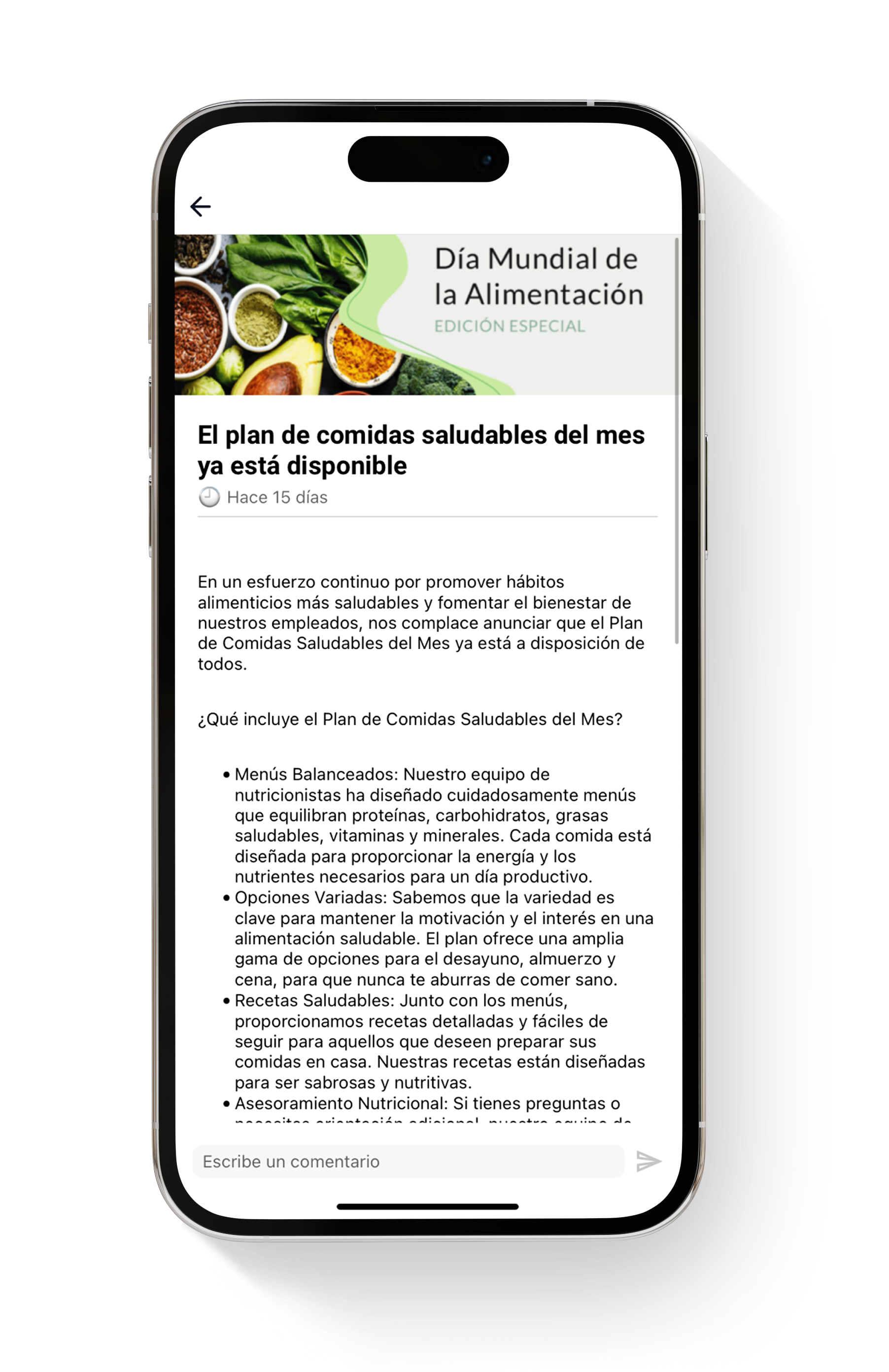 Noticias institucionales 2 - software de comunicación interna